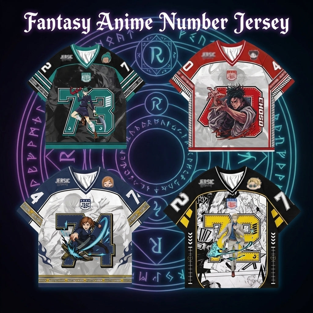 Fantasy Anime Number Jersey