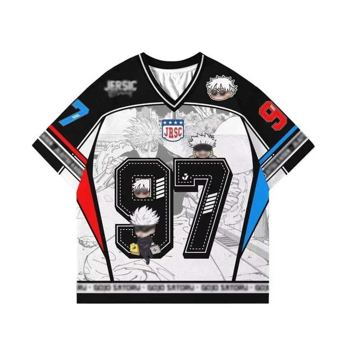 Fictional Character V-Neck Sports Jersey
