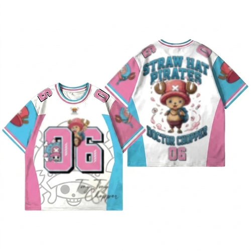 Pink Character Style Streetwear Jersey